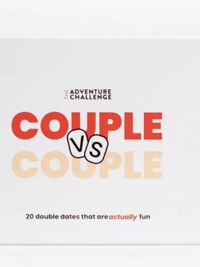 The Adventure Challenge Couple vs Couple Board Game – 20 Scratch-Off Dates